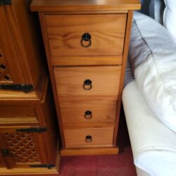 Tall slim chest of drawers